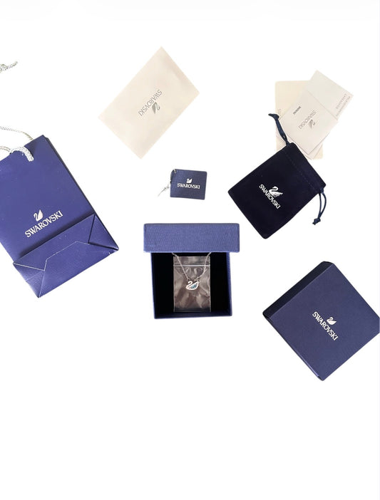 Swarowski Swan Necklace